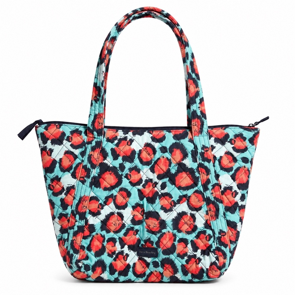 Madden Girl Leopard Quilted Cotton Tote‎ Bag weekender indie bright gym shoulder
